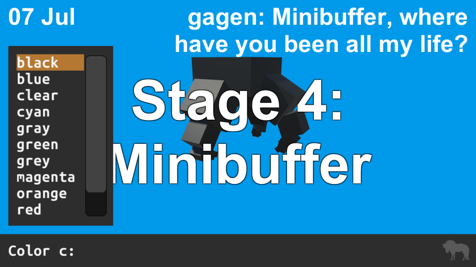 Minibuffer